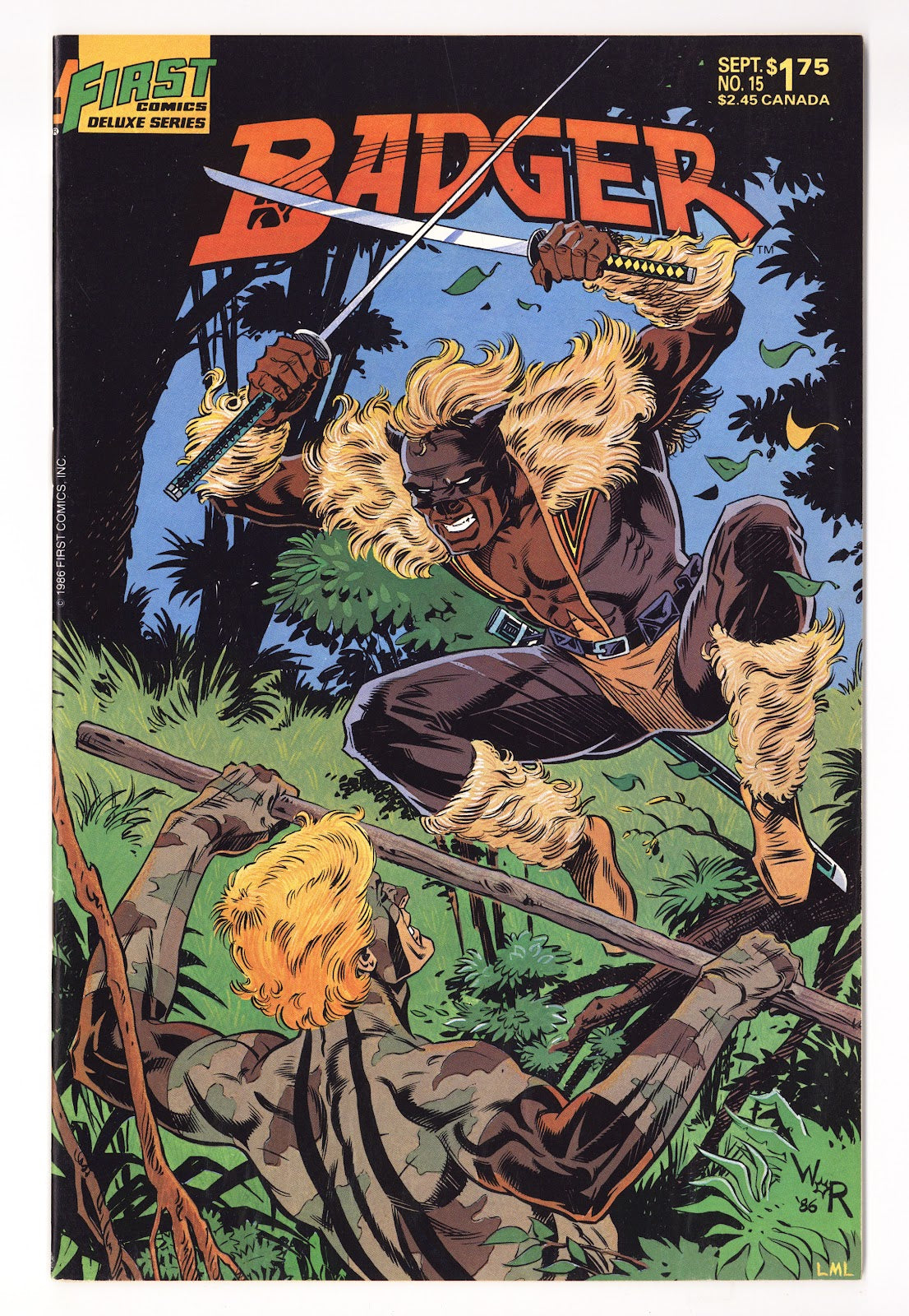 The Badger   15  Mid Grade   (1986)     