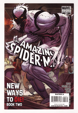 The Amazing Spider-Man Vol 2 569  VF/NM (9.0)   (2008) Romita   2nd Print