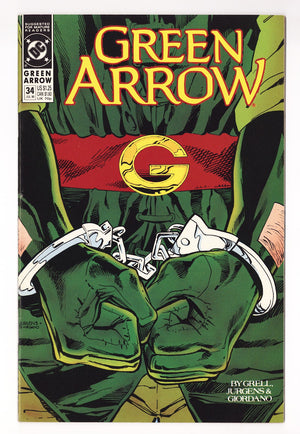 Green Arrow Vol 2 34  High Grade   (1990)