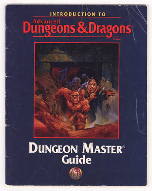 Advanced Dungeons & Dragons Dungeon Master Guide [nn] Low Grade (1995)