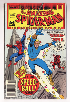 The Amazing Spider-Man Annual Vol 1 22  Mid Grade   (1988)   Newsstand