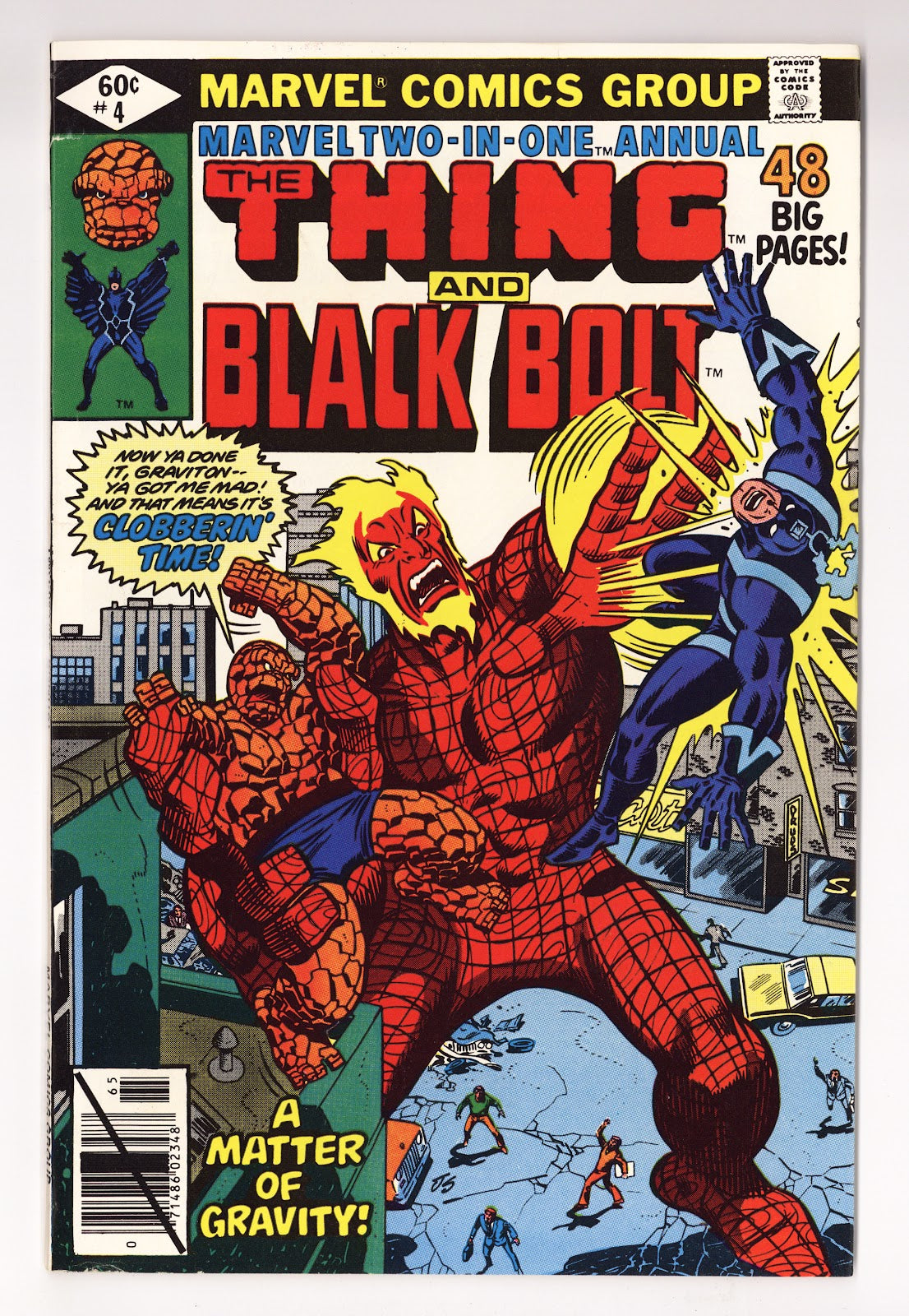 Marvel Two-in-One Annual Vol 1 4  Mid Grade   (1979)     