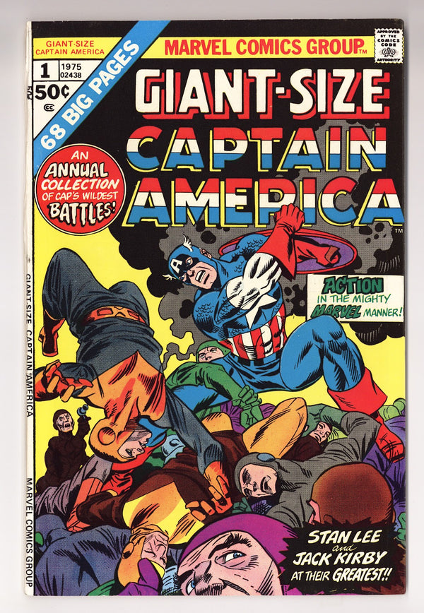Giant-Size Captain America Vol 1 1  VF+ (8.5)   (1975)
