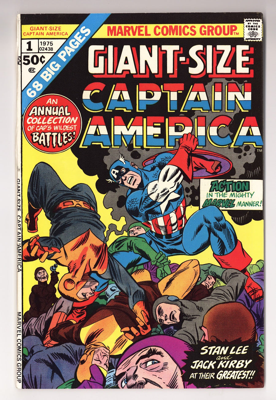 Giant-Size Captain America Vol 1 1  VF+ (8.5)   (1975)     