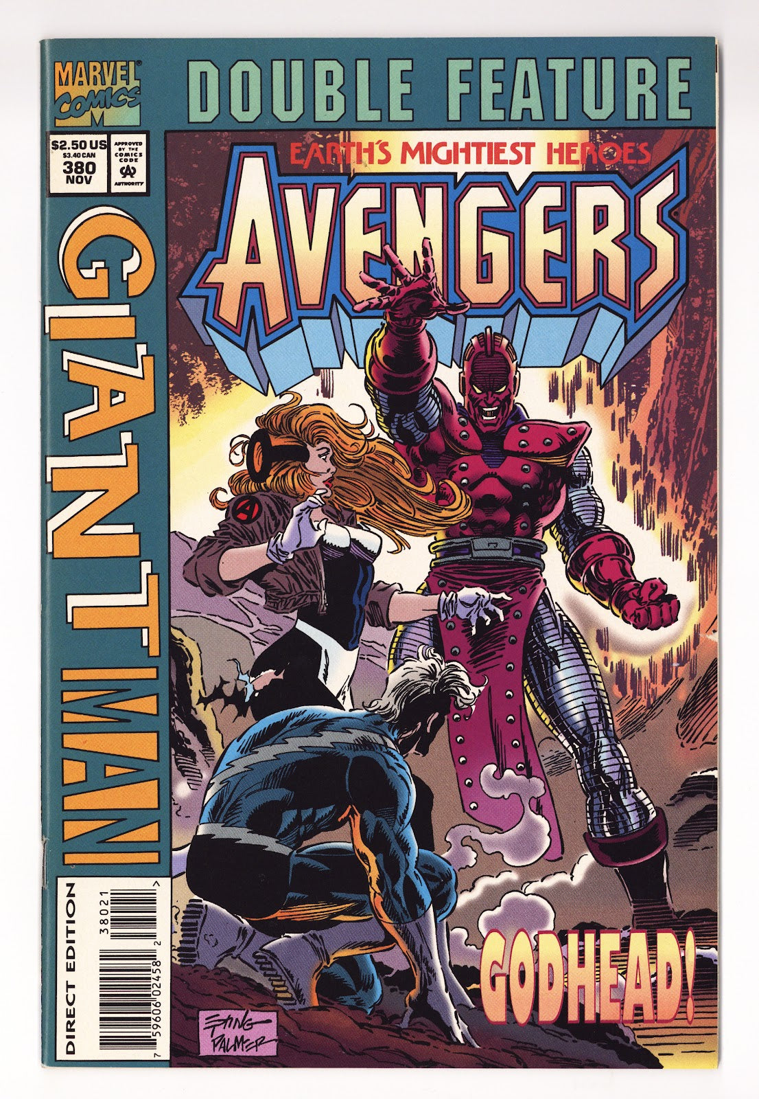 Marvel Double Feature ... The Avengers / Giant-Man   380  High Grade   (1994)