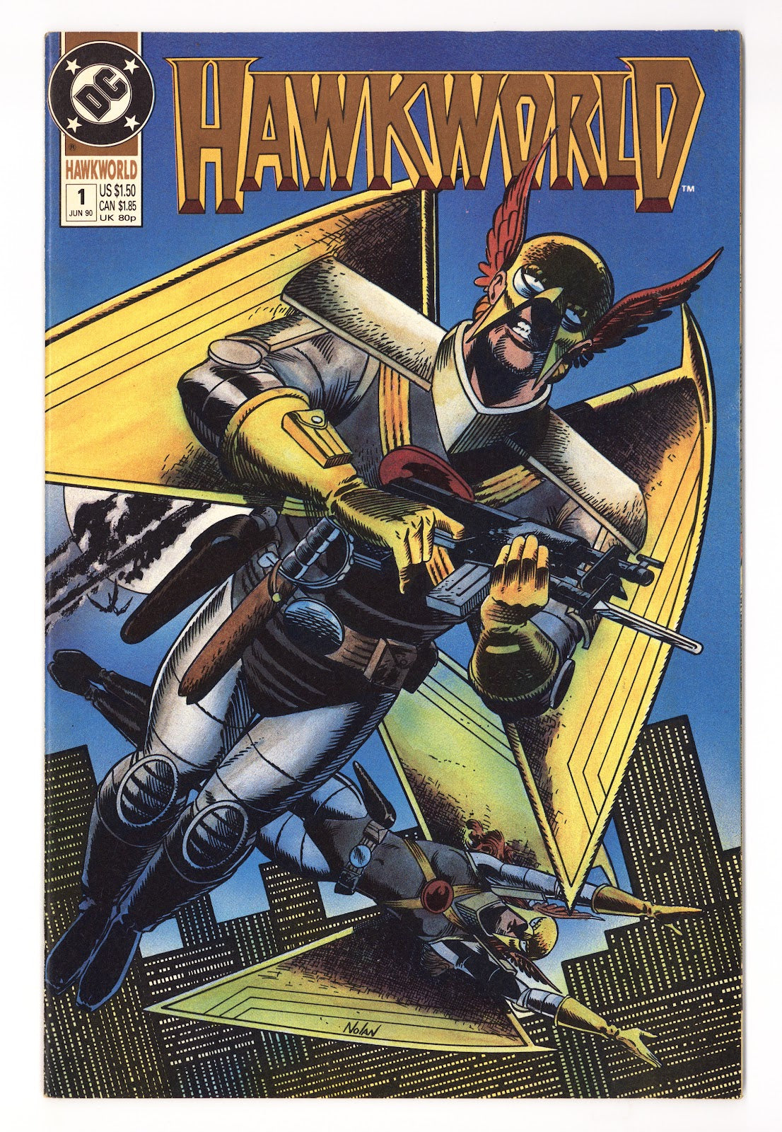 Hawkworld Vol 2 1  High Grade   (1990)     