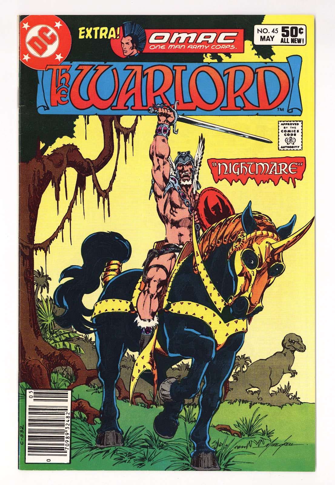 Warlord Vol 1 45  Mid Grade   (1981)   Newsstand  
