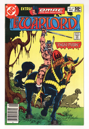 Warlord Vol 1 45  Mid Grade   (1981)   Newsstand