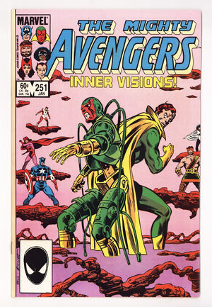 The Avengers Vol 1 251 High Grade (1985) Direct