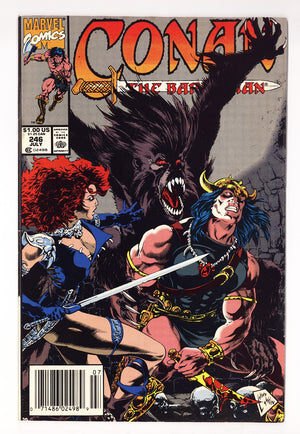 Conan the Barbarian Vol 1 246  Mid Grade   (1991)   Newsstand