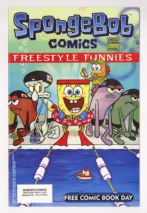 Bongo Comics Free-for-All! / SpongeBob Comics Freestyle Funnies   [nn]  Mid Grade Stickered  (2012)