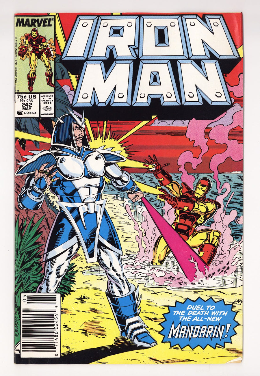 Iron Man Vol 1 242  Mid Grade   (1989)   Newsstand
