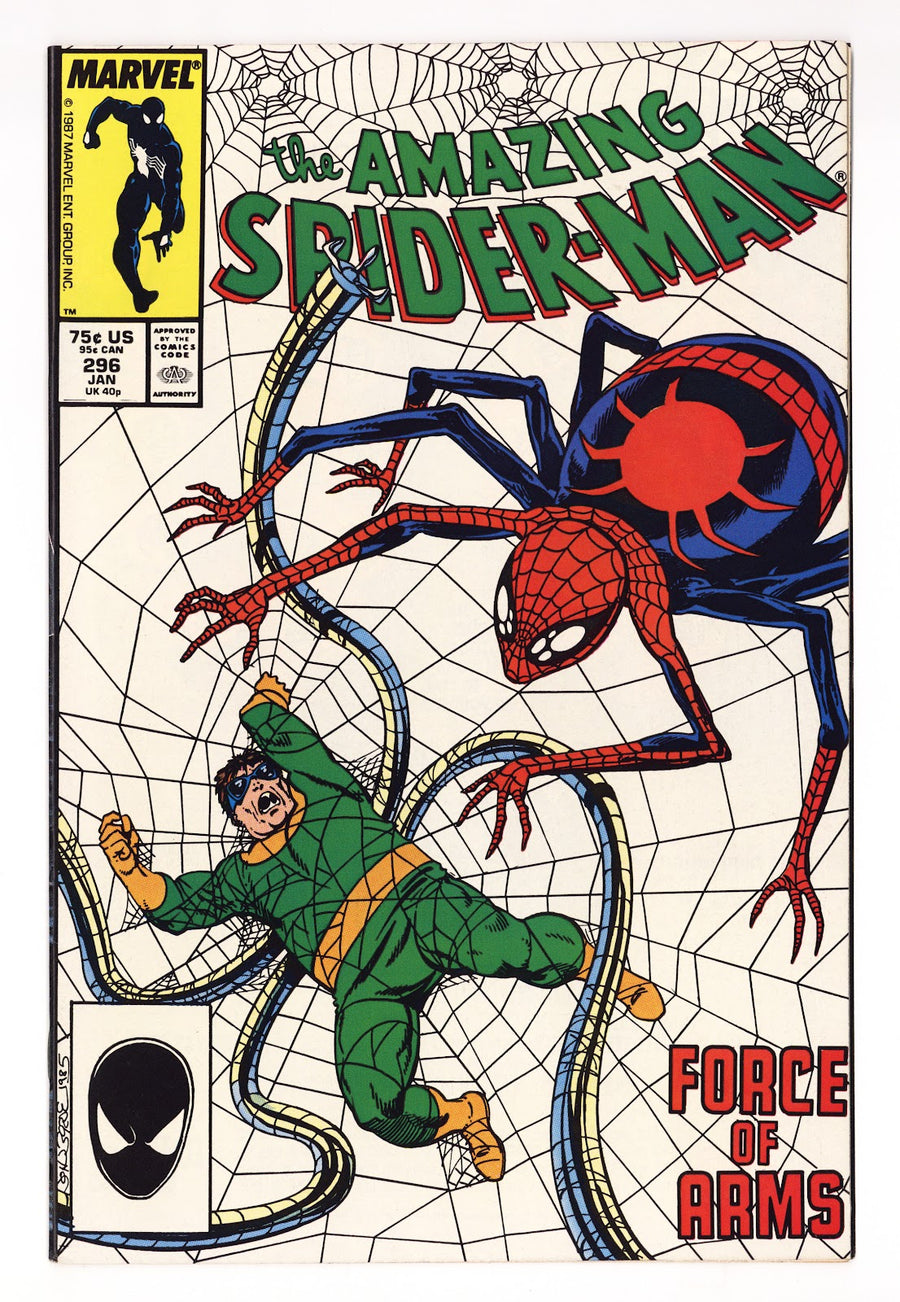 The Amazing Spider-Man Vol 1 296  VF+ (8.5)   (1988)
