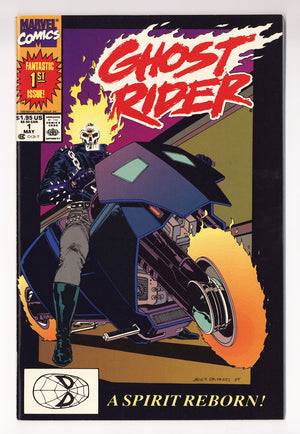 Ghost Rider Vol 2 1 VF- (7.5) (1990)