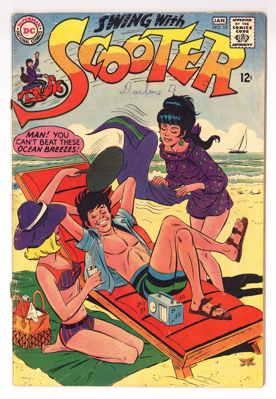 Swing with Scooter 10 Cover Detached (1967) 