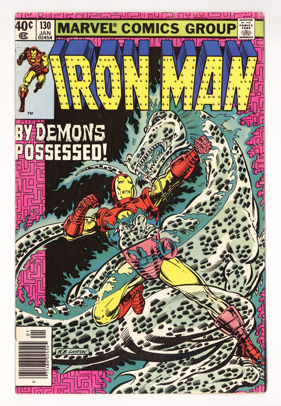 Iron Man Vol 1 130  Low Grade   (1980)   Newsstand