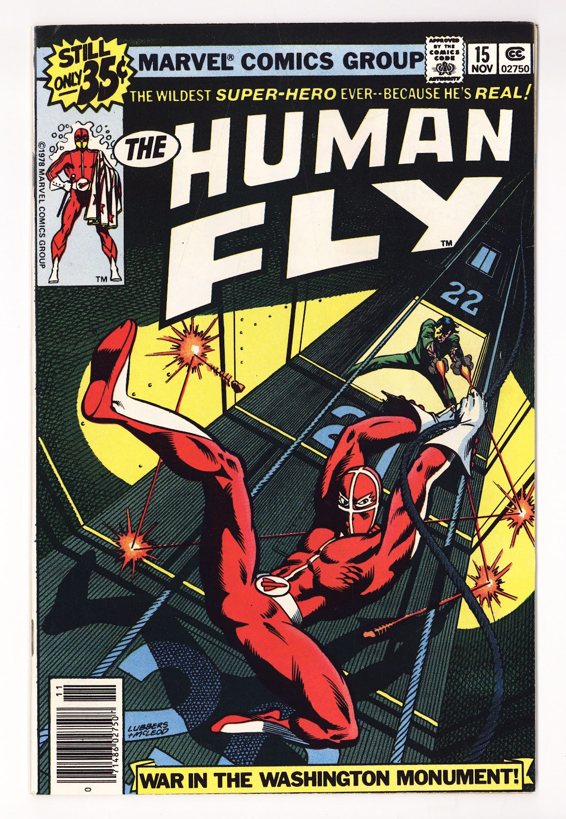 The Human Fly Vol 1 15  Low Grade   (1978)     