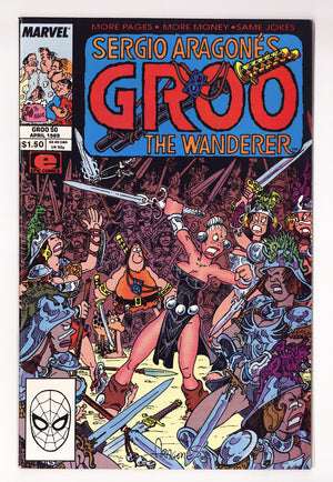 Sergio Aragones Groo the Wanderer 50 High Grade (1989) Direct