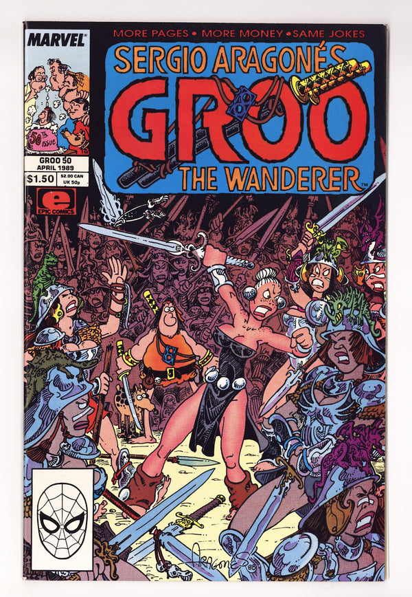 Sergio Aragones Groo the Wanderer 50 High Grade (1989) Direct
