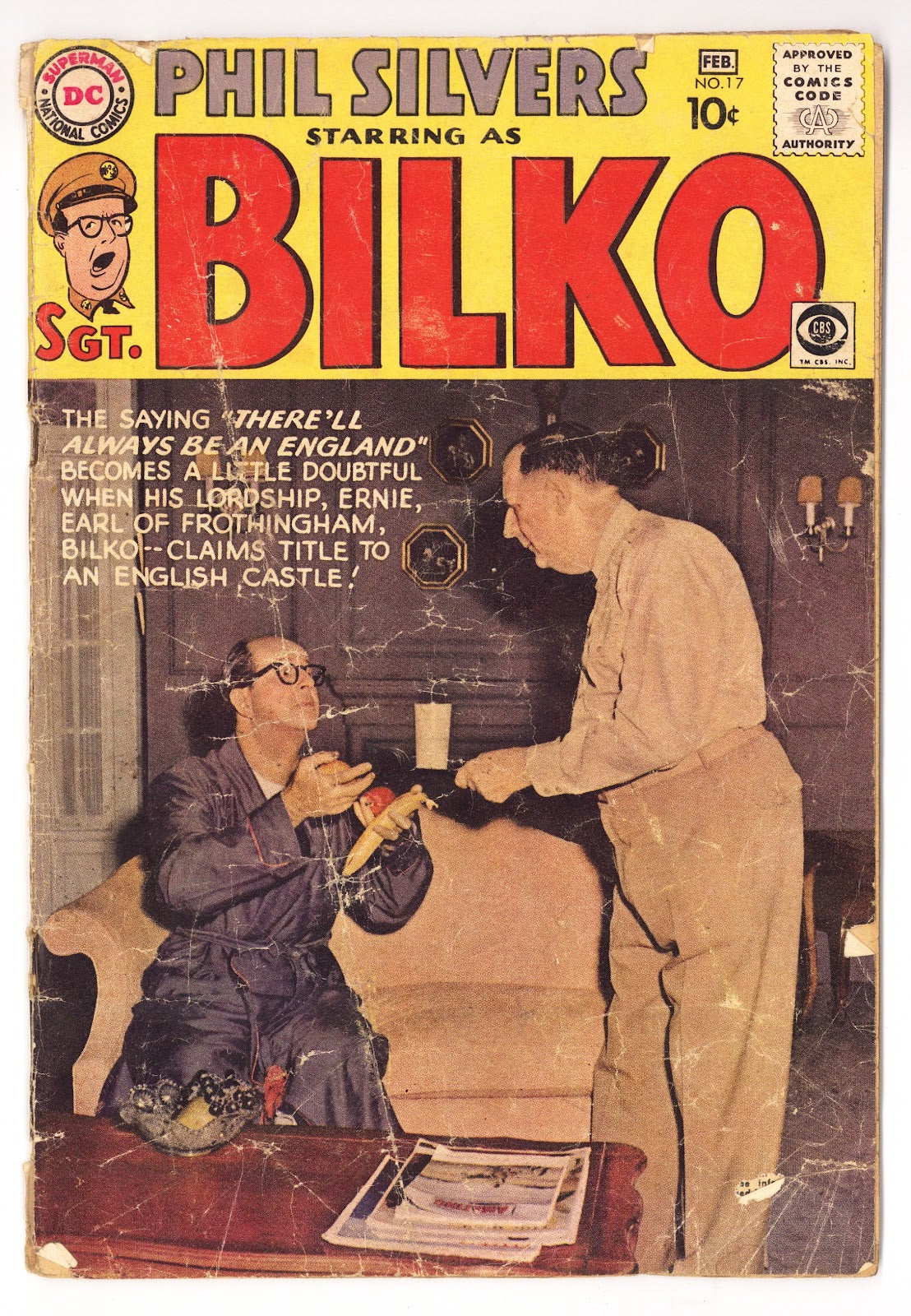 Sergeant Bilko   17  GD (2.0)   (1960)