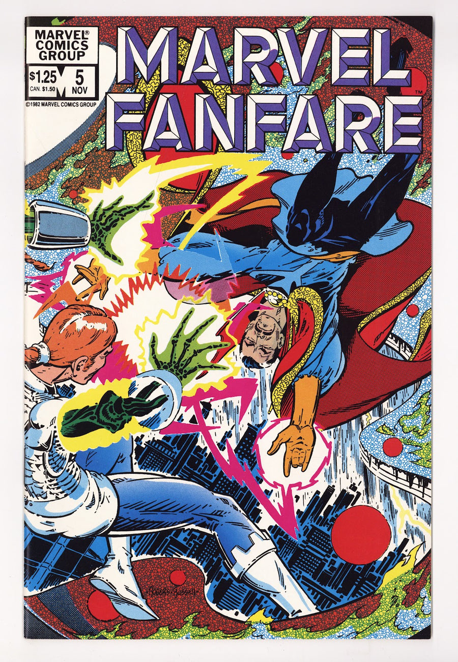 Marvel Fanfare Vol 1 5 High Grade (1982) 