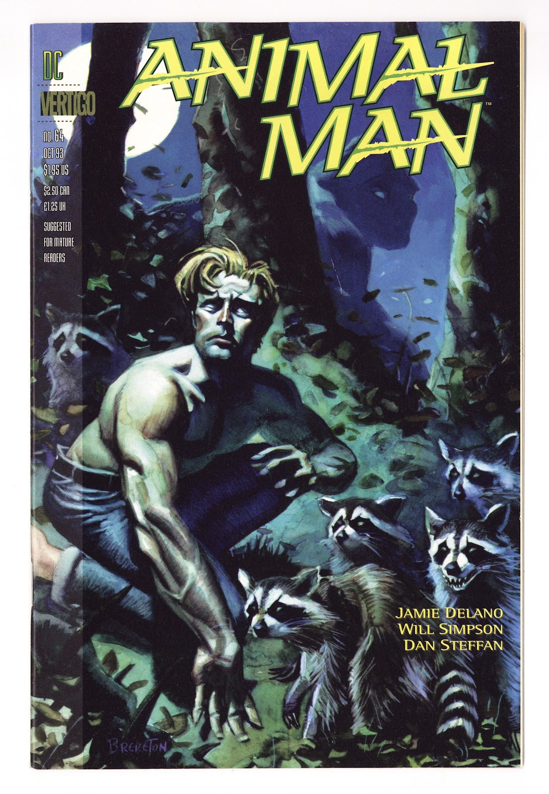 Animal Man Vol 1 64 High Grade (1993) 