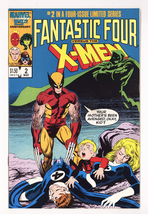 Fantastic Four vs. X-Men   2  High Grade   (1987)