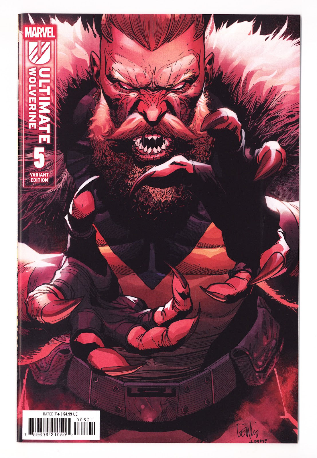 Ultimate Wolverine   5  High Grade   (2025) Yu   Variant  