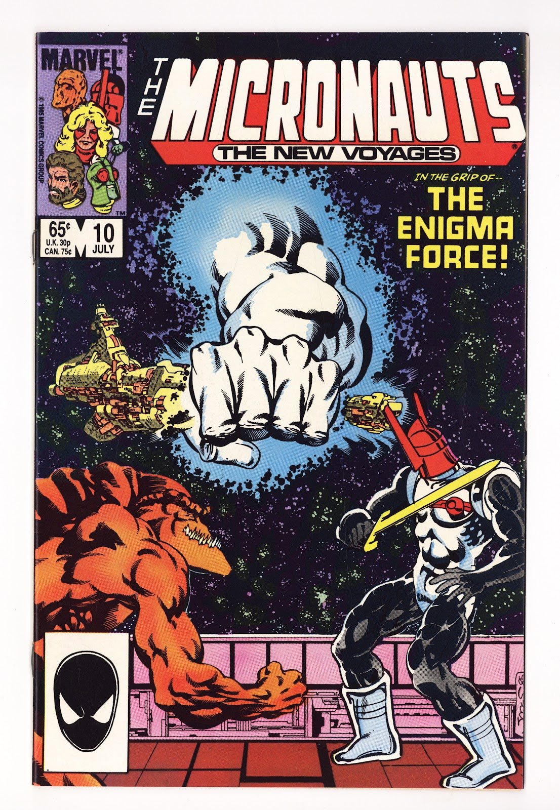Micronauts   10  High Grade   (1985)   Direct  