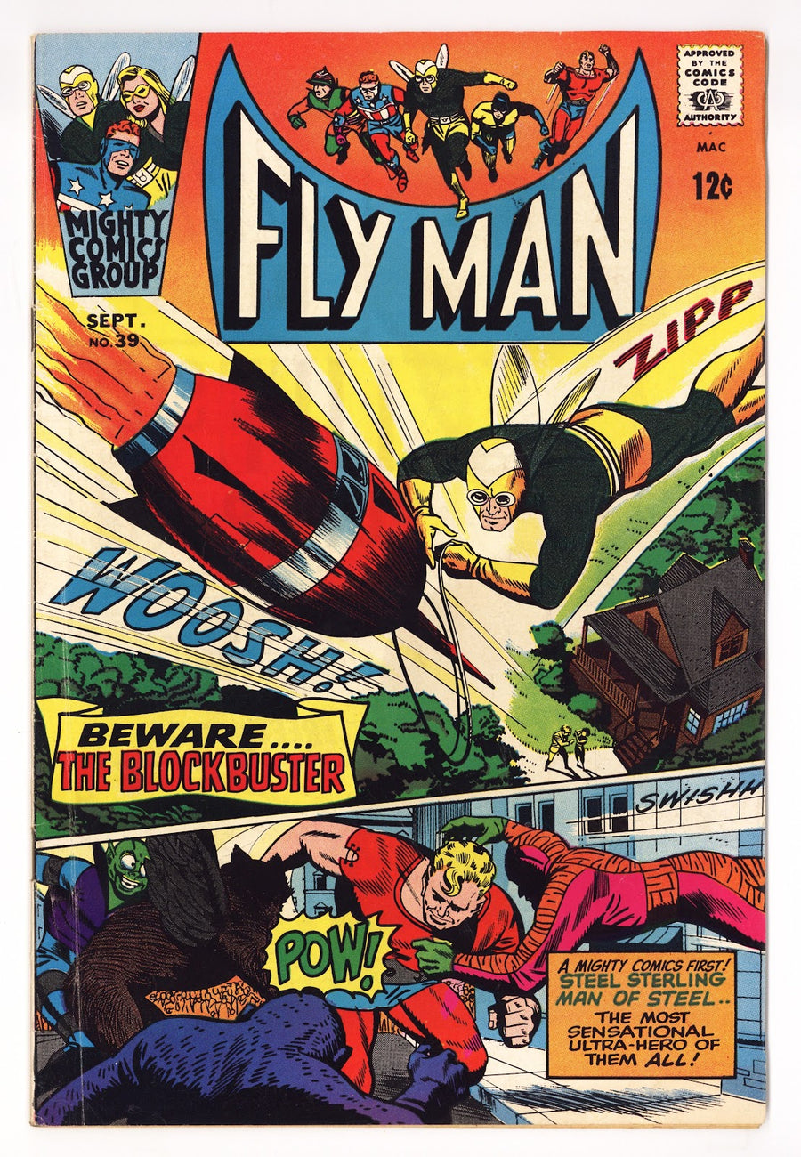 Fly Man 39 VG (4.0) (1966) 