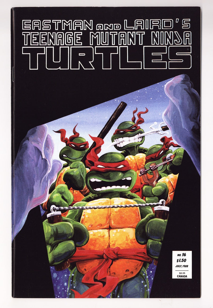 Teenage Mutant Ninja Turtles Vol 1 16  VF (8.0)   (1988)     