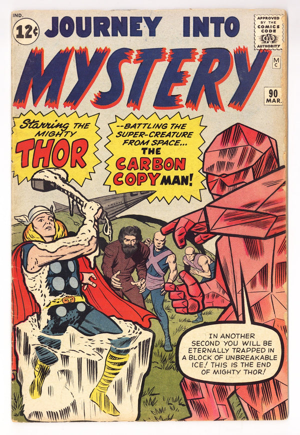 Journey into Mystery Vol 1 90 VG+ (4.5) (1963)
