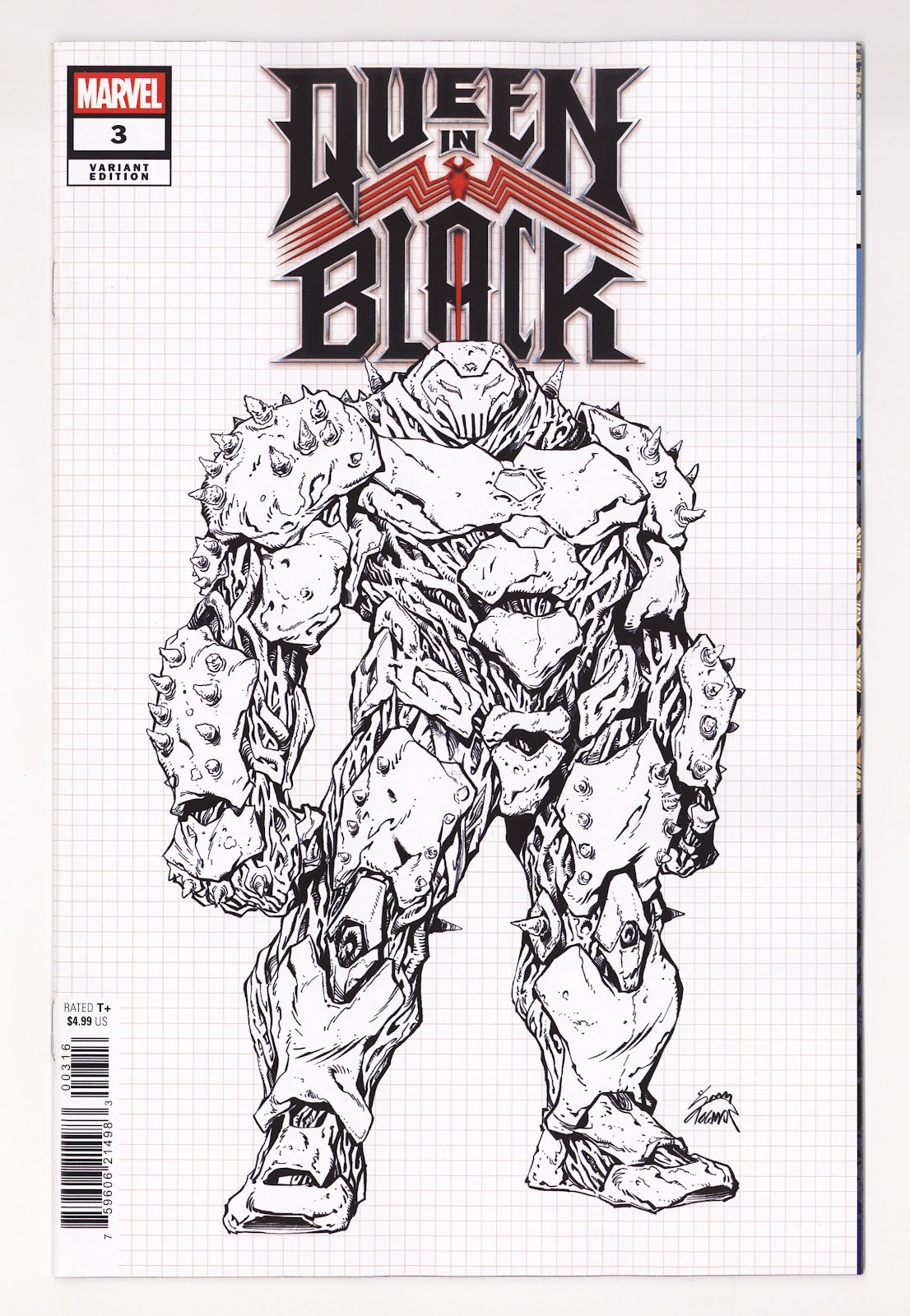 Queen in Black 3 Design Incentive NM- (9.2) NM- (9.2) (2026)