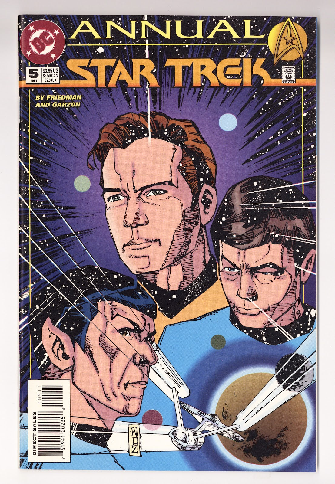 Star Trek Annual Vol 2 5  High Grade   (1994)