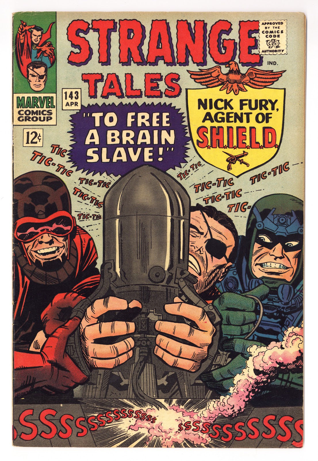 Strange Tales Vol 1 143 FN+ (6.5) (1966) 