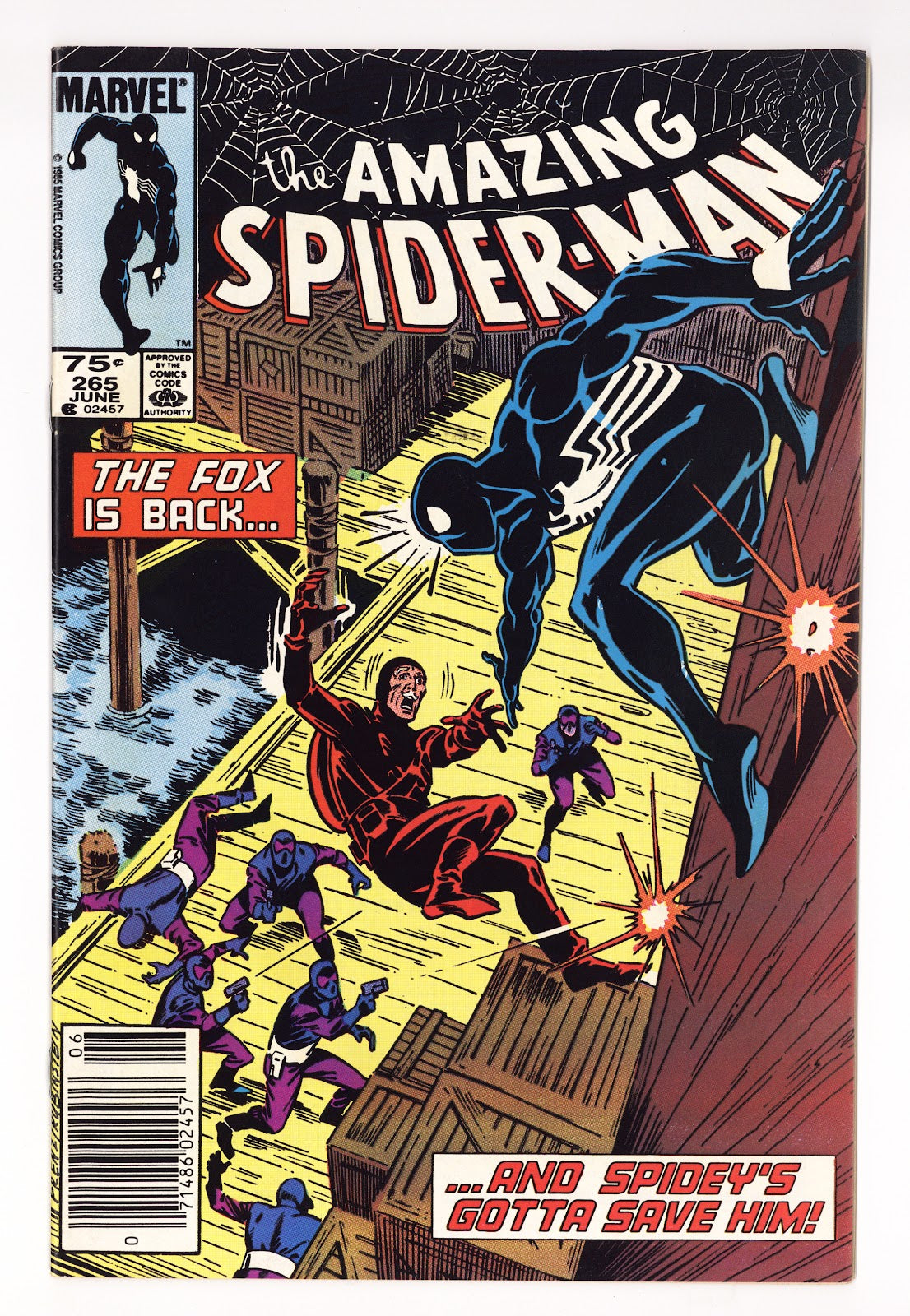 The Amazing Spider-Man Vol 1 265 FN+ (6.5) (1985) Canadian Price Variant 