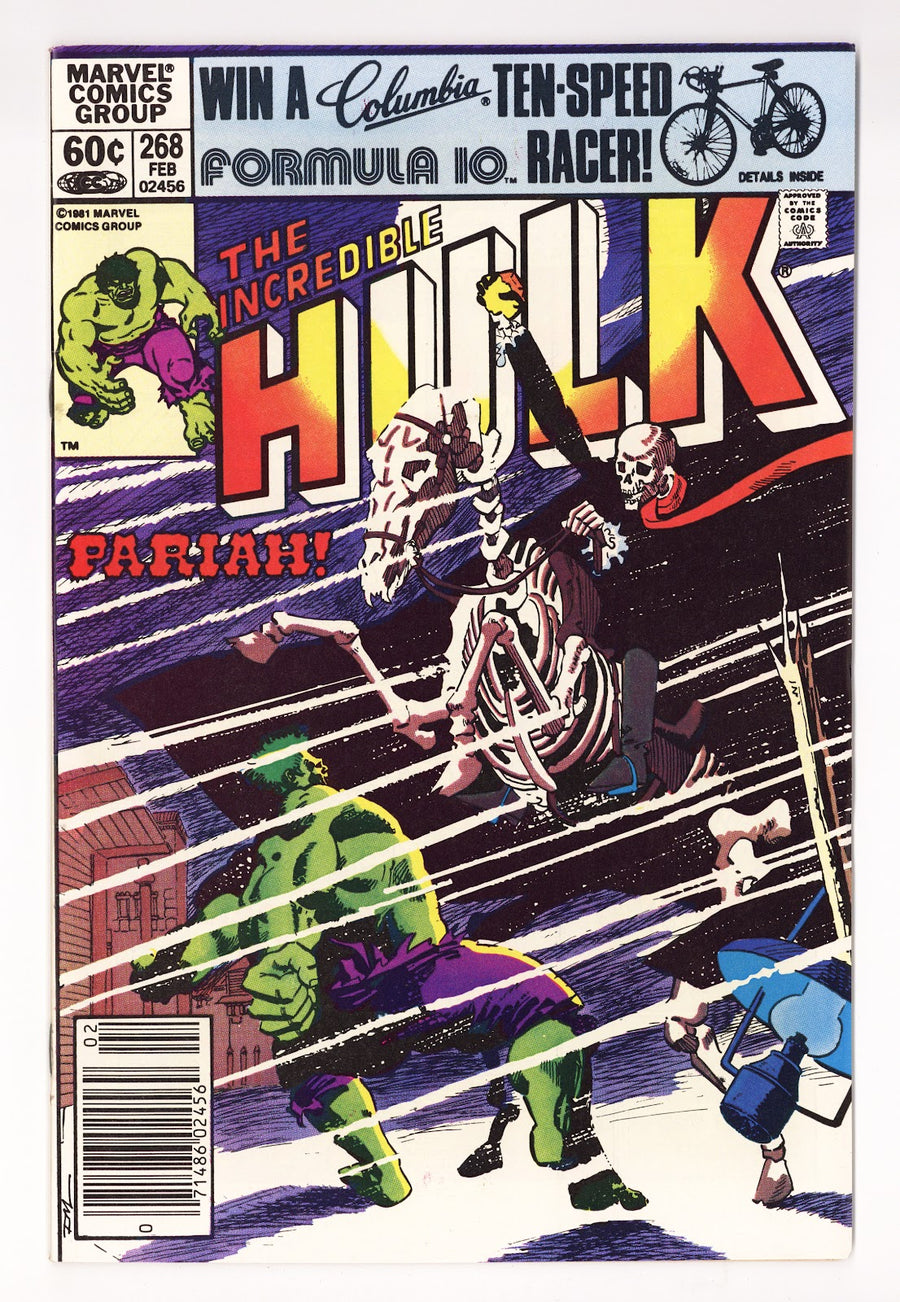 The Incredible Hulk Vol 1 268  Mid Grade   (1982)   Newsstand  