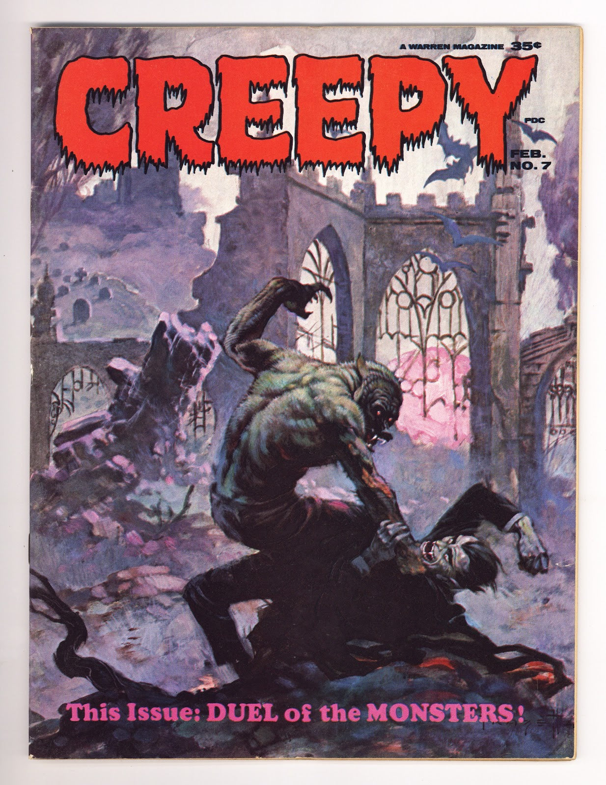 Creepy   7  VG/FN (5.0)   (1966)     