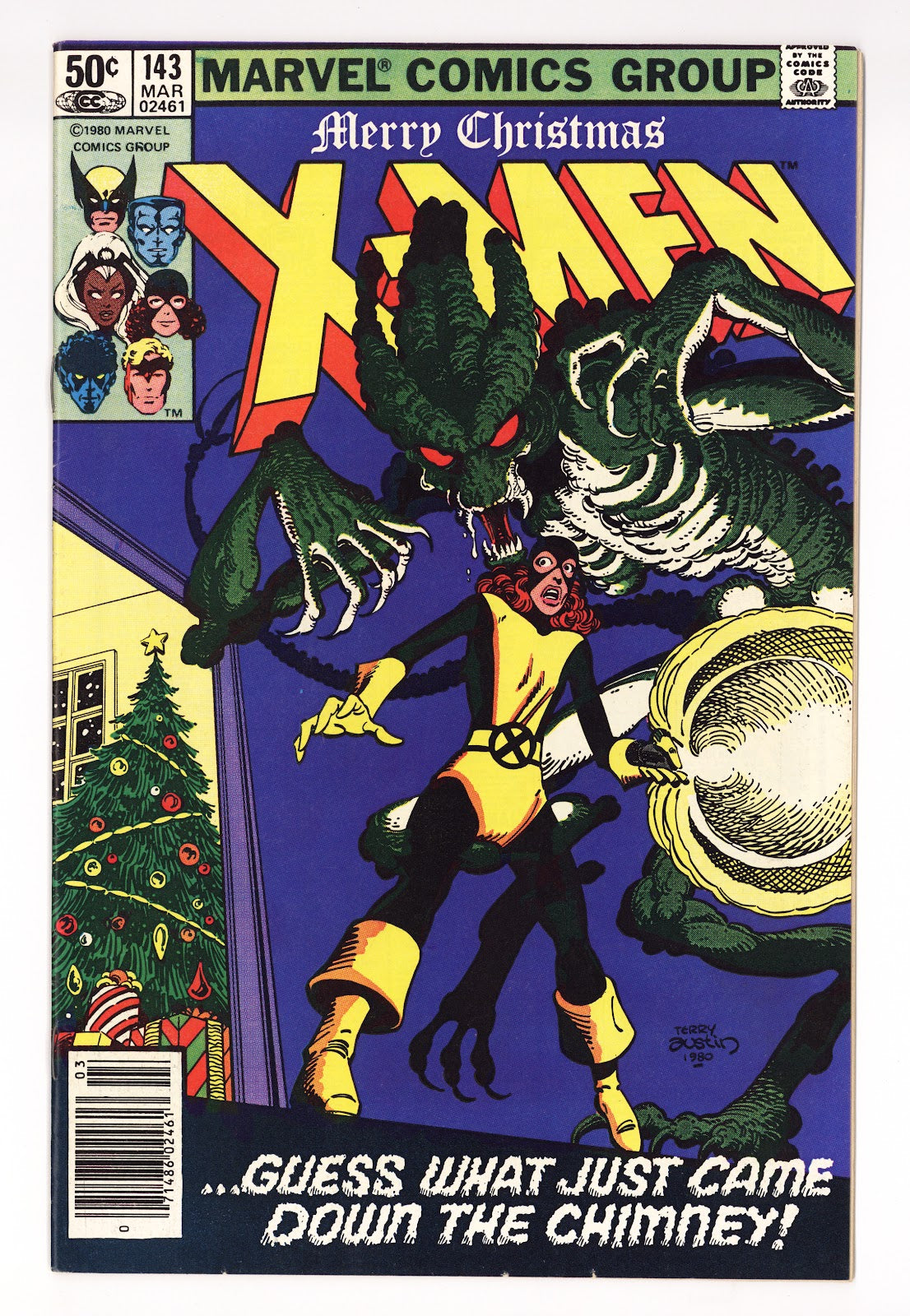 The Uncanny X-Men Vol 1 143  FN/VF (7.0)   (1981)   Newsstand  