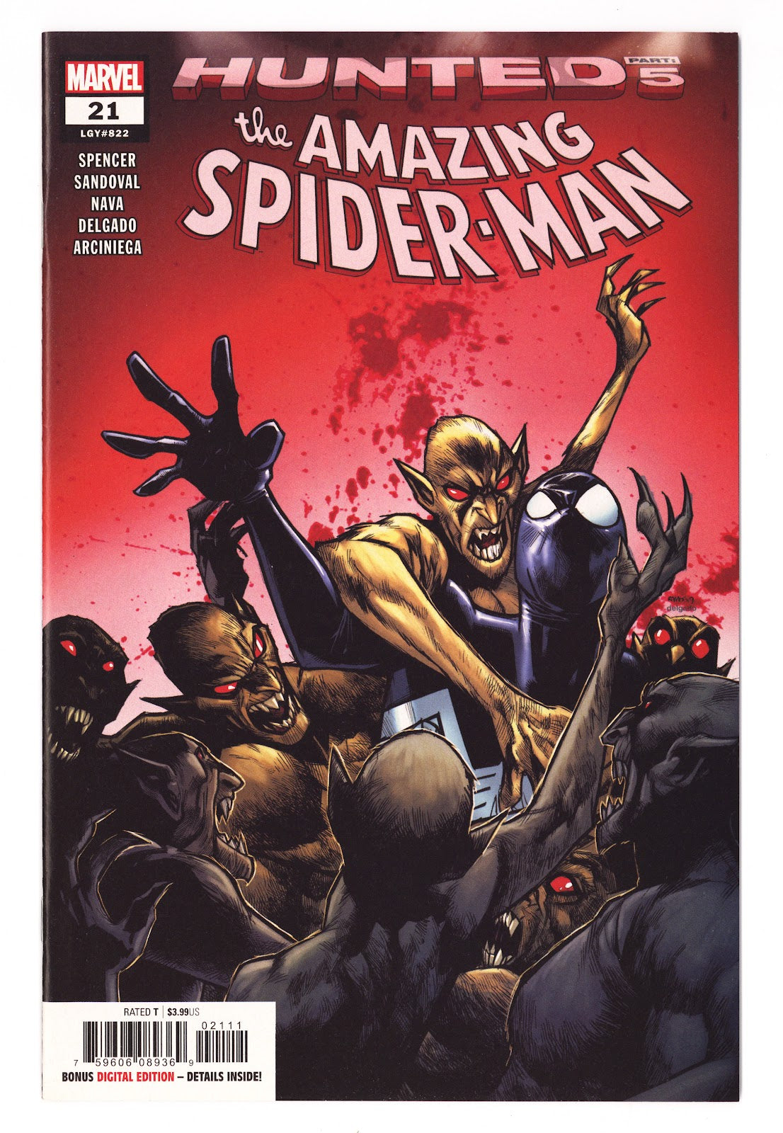 Amazing Spider-Man Vol 5 21 (822) High Grade (2019) 