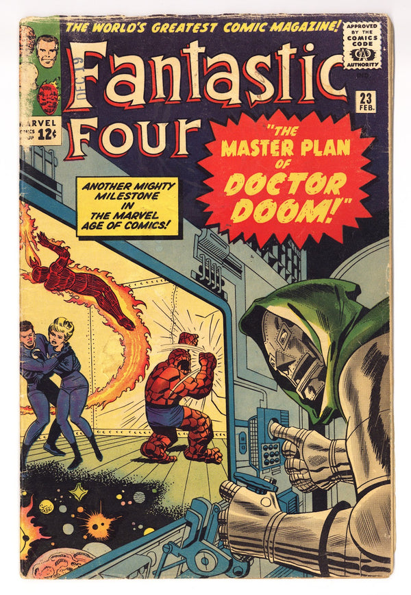 Fantastic Four Vol 1 23 VG (4.0) (1964)