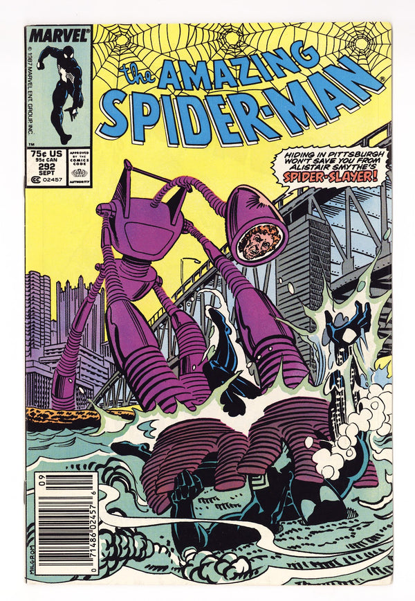 The Amazing Spider-Man Vol 1 292 Mid Grade (1987) Newsstand