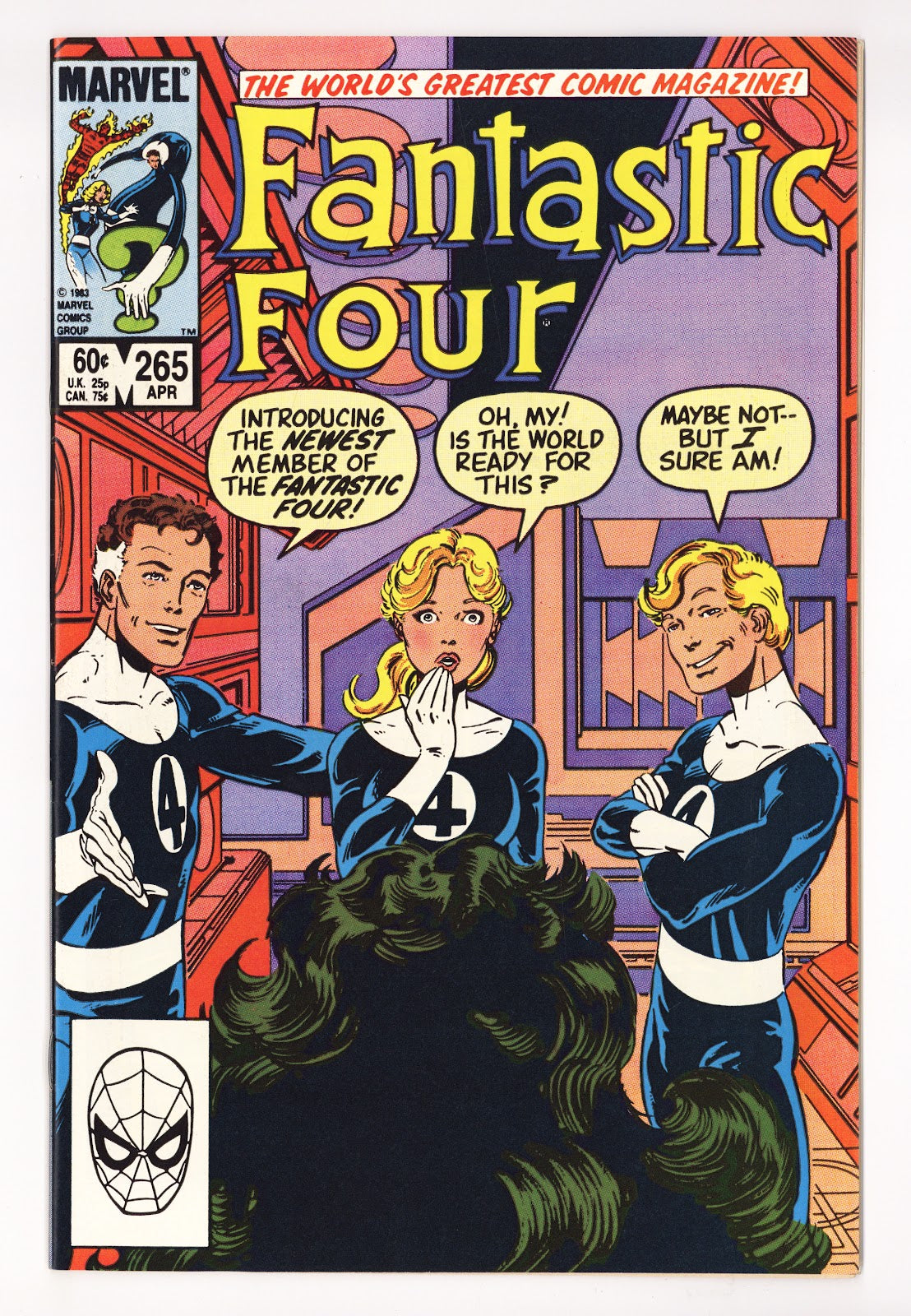 Fantastic Four 265 High Grade (1984) Direct 