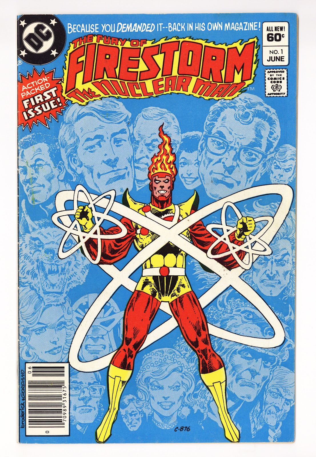 The Fury of Firestorm Vol 1 1  Mid Grade   (1982)