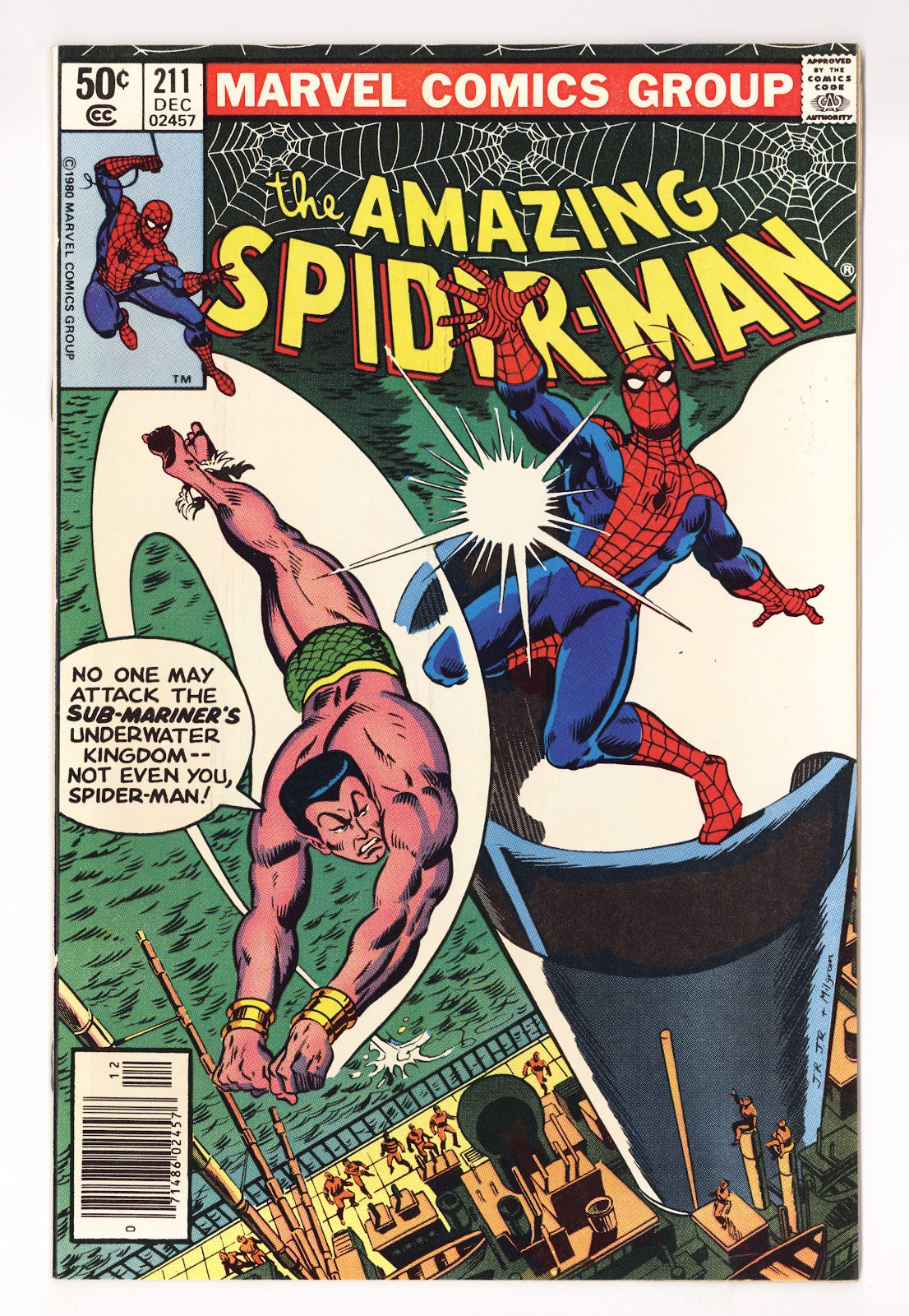 The Amazing Spider-Man Vol 1 211  FN/VF (7.0)   (1980)   Newsstand