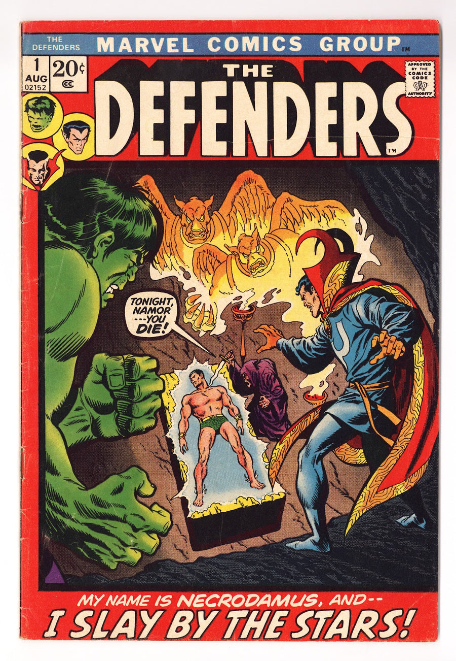 The Defenders Vol 1 1  VG- (3.5)   (1972)     