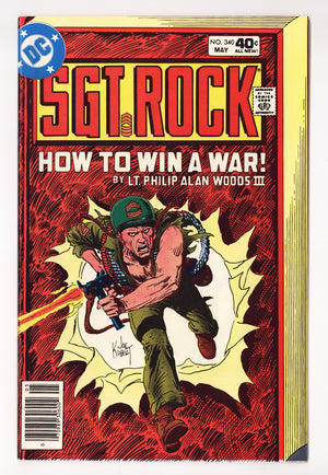 Sgt. Rock Vol 1 340  High Grade   (1980)