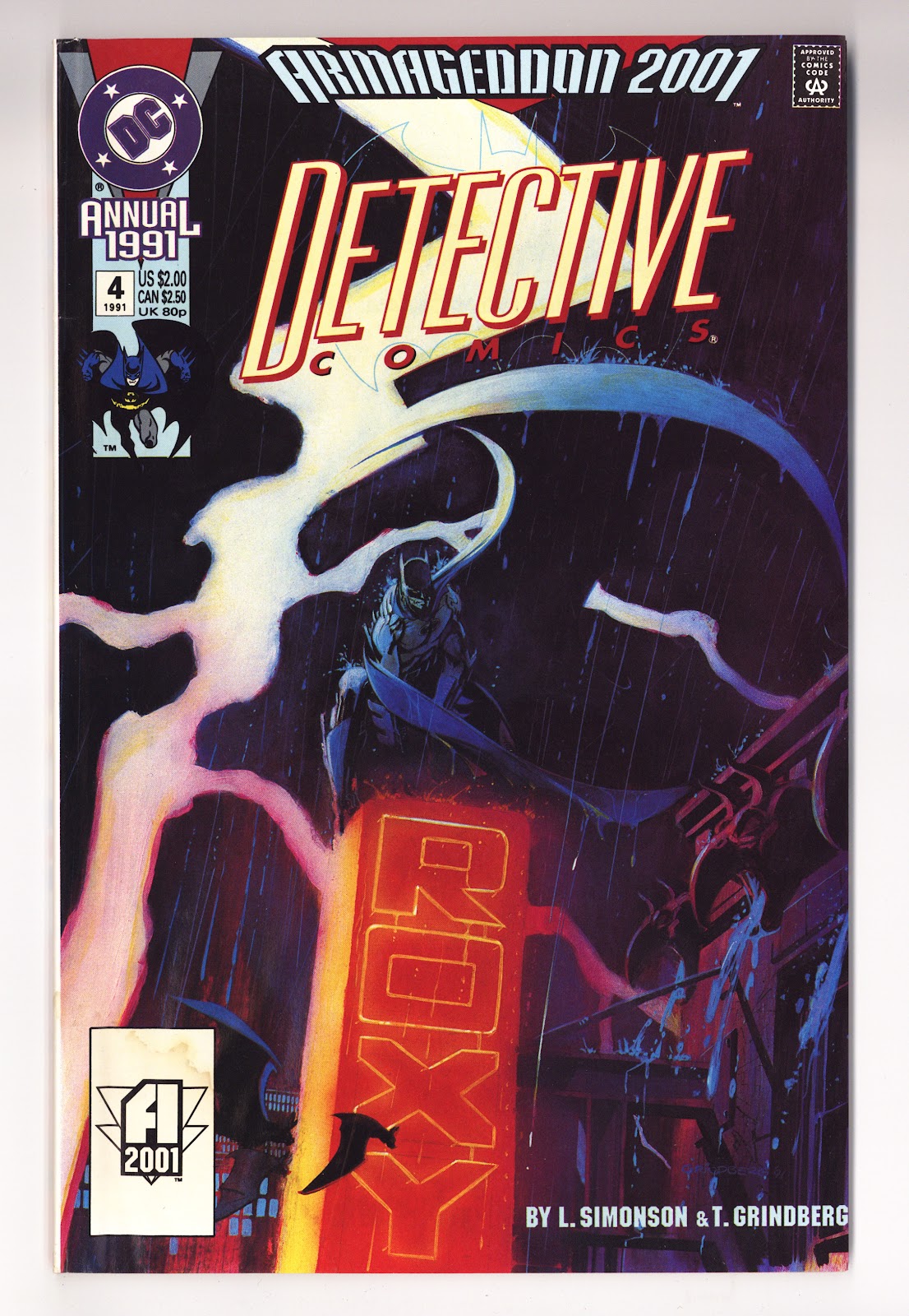 Detective Comics Annual Vol 1 4  Mid Grade   (1991)     