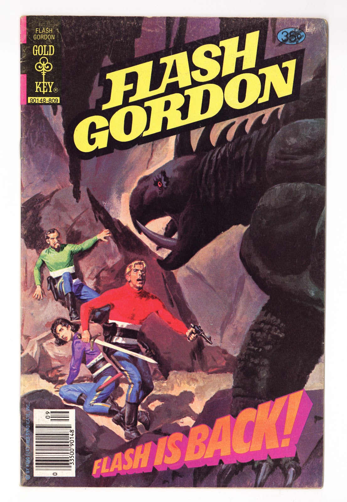 Flash Gordon   19  Low Grade   (1978) Key   Gold Key