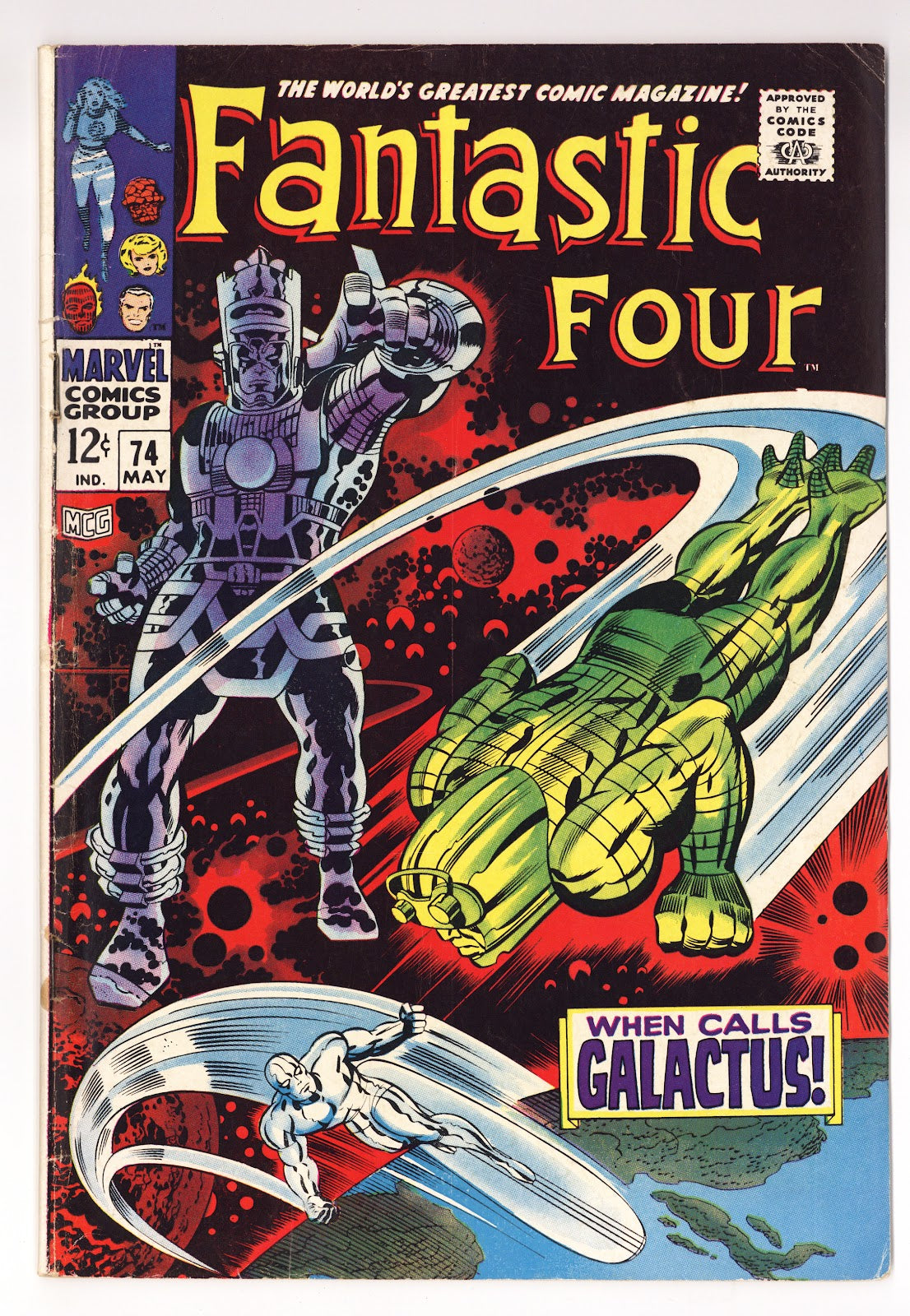 Fantastic Four Vol 1 74 VG (4.0) (1968) 